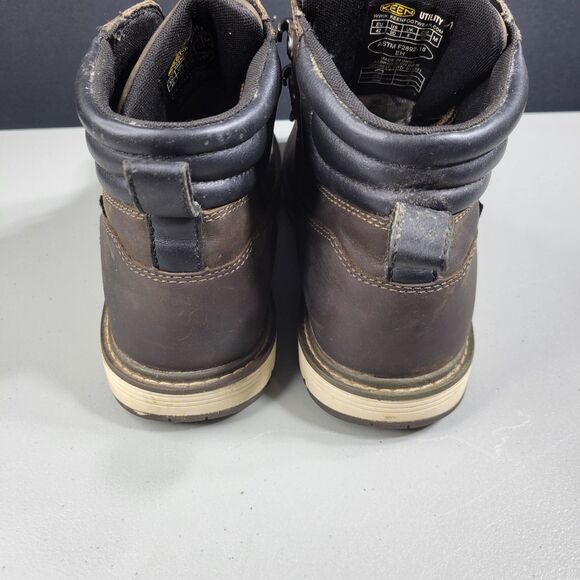 Keen Akron Utility Work Boots Mens Size 9 Waterproof Leather Slip Resistant main image 10